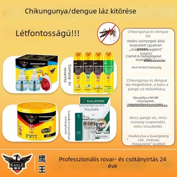 Green Island rovarirtó aeroszol 400 ml — gáz formájú, illatmentes vagy friss illatú, beltéri kártevők ellen