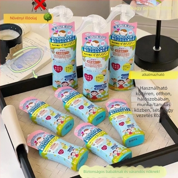 Szúnyogirtó spray – folyékony formula, 80 ml/200 ml, nem toxikus, pesticid tanúsítvány WP20120071