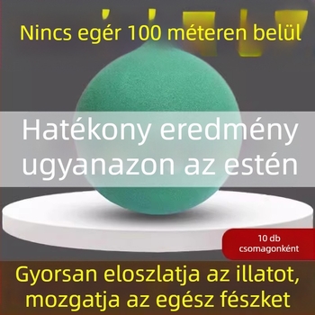 Szilárd egérriasztó golyók – beltéri és kültéri használatra, 16 g, 5 vagy 10 darabos csomag, modell 233