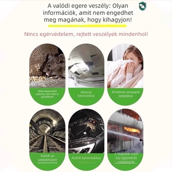 Szilárd egérriasztó golyók – beltéri és kültéri használatra, 16 g, 5 vagy 10 darabos csomag, modell 233