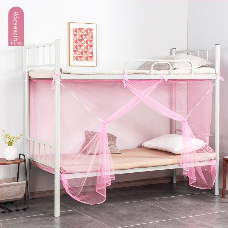 Diákkollégiumi szúnyogháló, összecsukható kivitel, dupla ajtó, telepítés nélküli, poliészter anyag