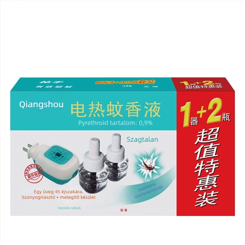 Gunner elektromos szúnyogriasztó folyadék utántöltő – szagtalan, 20 db, WP20140166