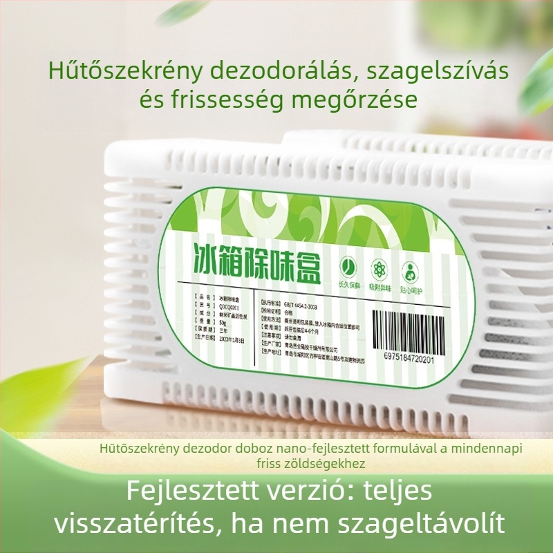 Hűtőszekrény nano ásványkristályokkal szagtalanító, 50 g, 150 darab