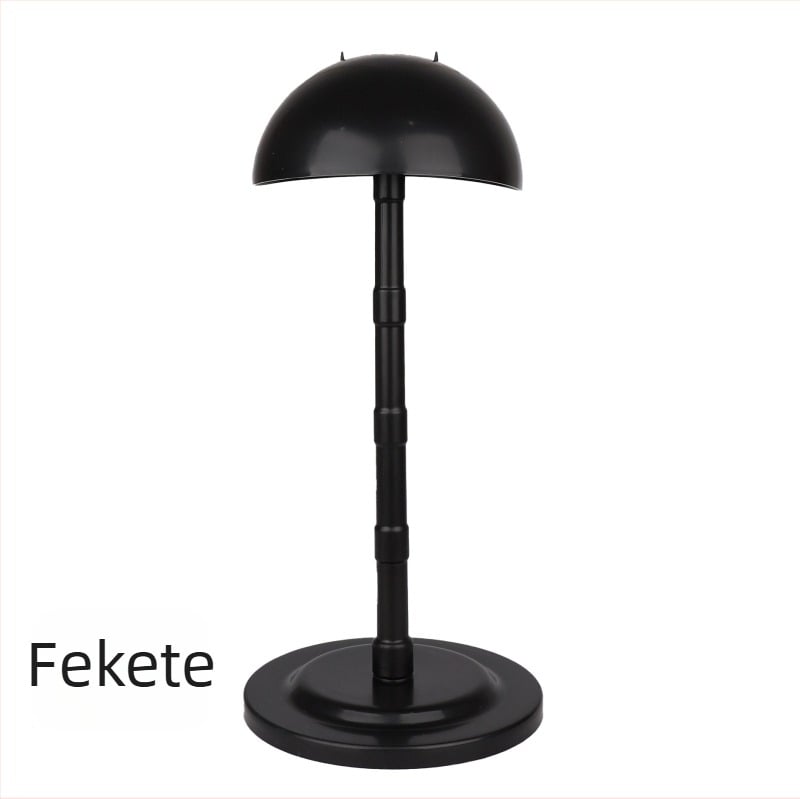 Meirui parókaállvány – leválasztható műanyag sapka-támogatás és gombaszerű, kerek fejű kialakítás