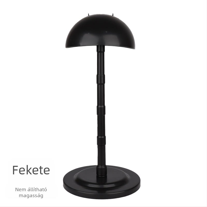 Meirui parókaállvány – leválasztható műanyag sapka-támogatás és gombaszerű, kerek fejű kialakítás