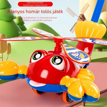 Egykaros babasétáló tologatható játék – műanyagból, csúszásmentes, 0-3 éveseknek