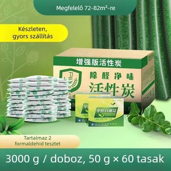 Bambusz aktív szén zsák otthonra és az autóba – szageltávolítás, formaldehid csökkentés, belső dezodoráló