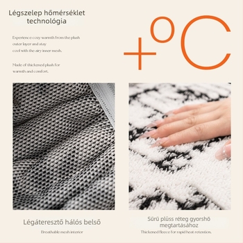 Étkezői székfedő | poliészter anyag | geometriai mintázat | téglalap alakú | csúszásmentes, kopásálló, porálló | modern minimalist stílus