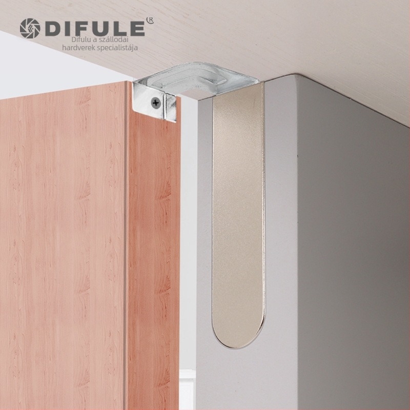 DIFULE L040 csapágyajtó-híd 3D-s állítható felső- és alsó forgó tengellyel, cink ötvözet, nikkelezett felület, modell L040