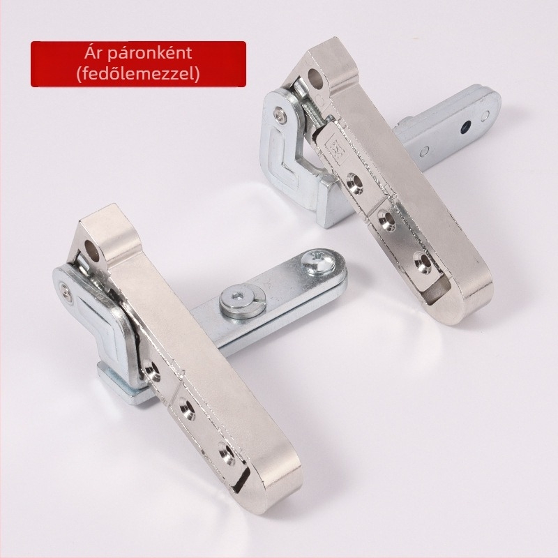 DIFULE L040 csapágyajtó-híd 3D-s állítható felső- és alsó forgó tengellyel, cink ötvözet, nikkelezett felület, modell L040