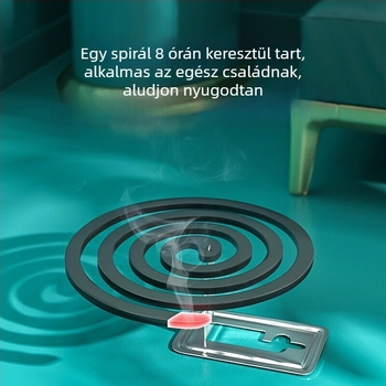 Chaowei Szúnyogriasztó füstölő korongok – sandalwood és mugwort illattal, hosszú hatású, 30 korong/doboz