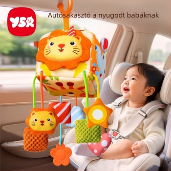 Csüngő bölcső-csörgő – ABS babajáték, 0–3 éveseknek, fejleszti a megfogást és az érzékelést