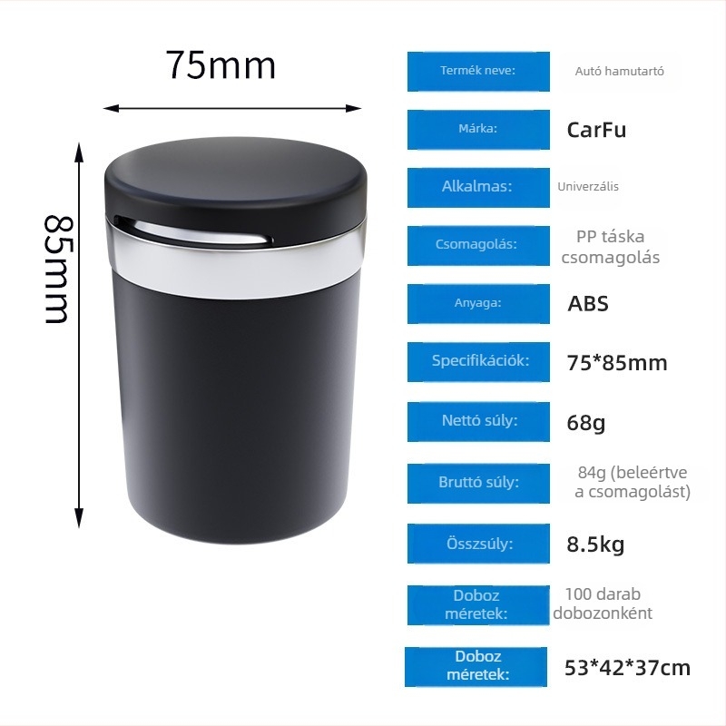 Autóhamutál AC-813, ABS, 68 g, Autó és otthoni használatra