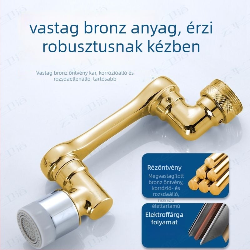 JOJMW Elektromos konyhai csaptele, egyetlen ízülettel és teljes réz szelemmaggal, CE tanúsítvány