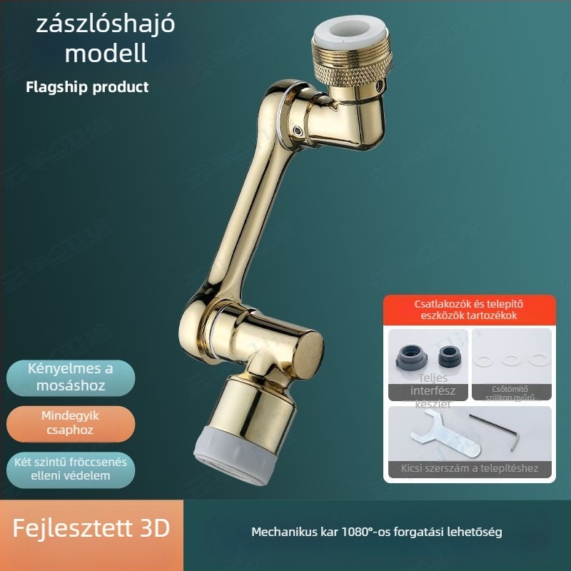 JOJMW Elektromos konyhai csaptele, egyetlen ízülettel és teljes réz szelemmaggal, CE tanúsítvány