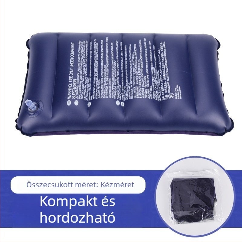 Felfújható párna, téglalap alakú, PVC flocking bevonat, RF-004 modell, Rongfeng