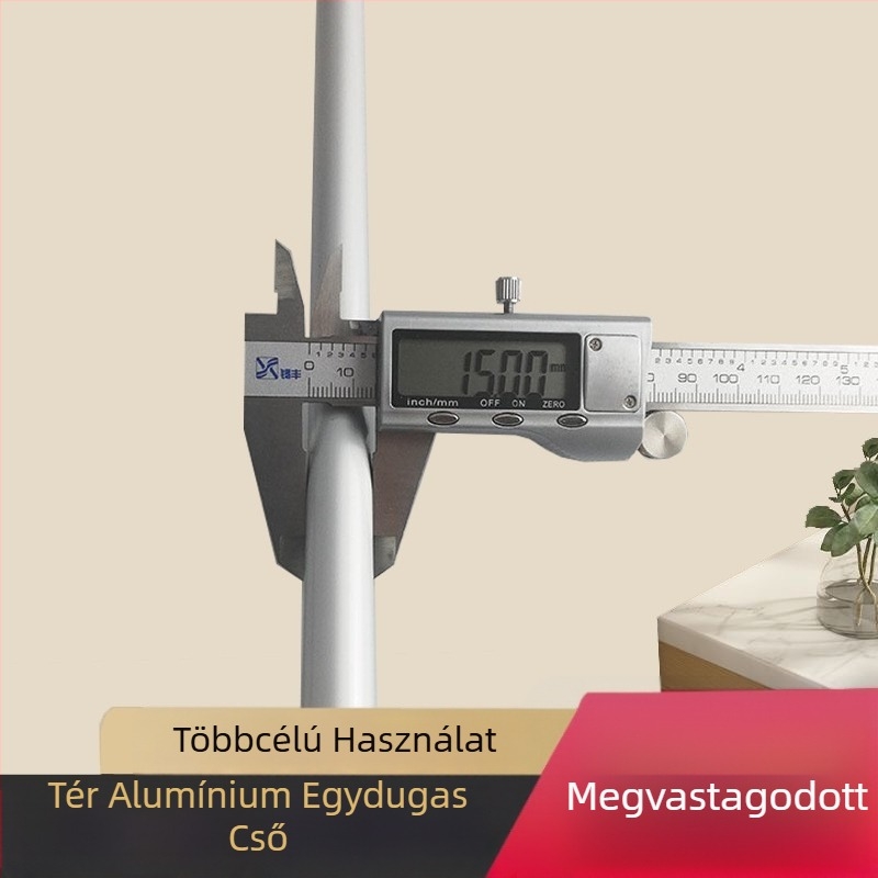 Space alumínium fürdőszobai törölközőtartó, elektroforézis felületkezeléssel, egyrudas kialakítás, 10 kg teherbírás