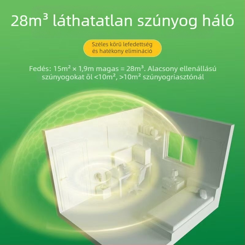 Olive Chrysanthemum szagtalan elektromos szúnyogriasztó folyadék utántöltő – 6 üveg, készlet