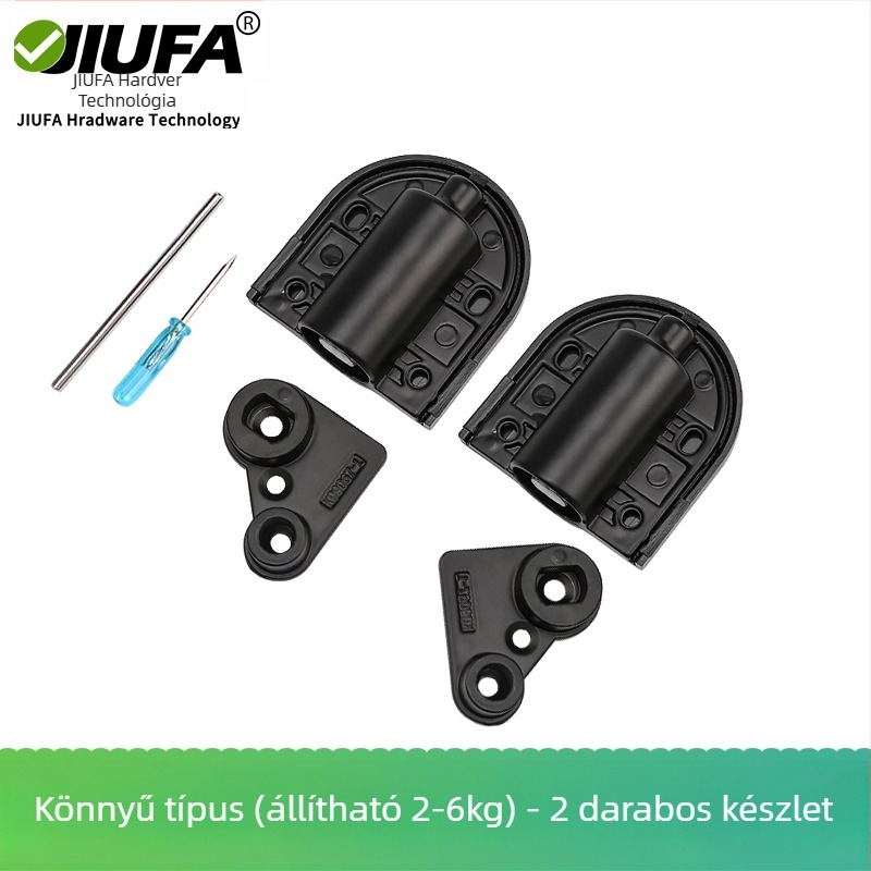 Sminkasztalajtó pánt amortizátorral, ABS + cinkötvözet, elektroplatírozás, modern stílus