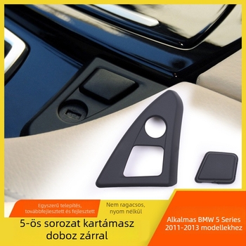 BMW 5 Series középkonzol karfa rekesz záró mechanizmus – Modell F18F10, Műanyag, 0,011 kg