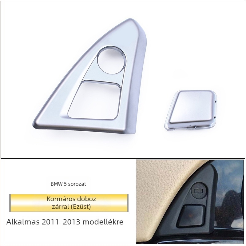 BMW 5 Series középkonzol karfa rekesz záró mechanizmus – Modell F18F10, Műanyag, 0,011 kg