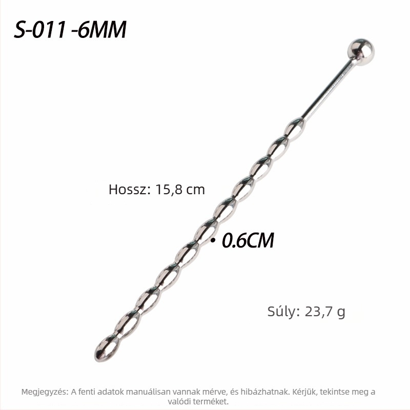 Rozsdamentes acél gömbös húgycső-záróeszköz, kézi működtetés, Sakura Fini