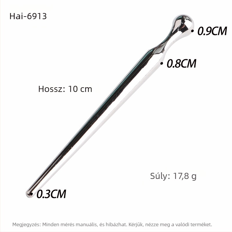 Rozsdamentes acél gömbös húgycső-záróeszköz, kézi működtetés, Sakura Fini