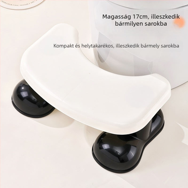 Műanyag WC-lábstámasz, nem összecsukható, modell 9061