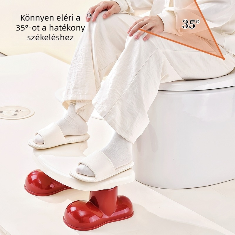 Műanyag WC-lábstámasz, nem összecsukható, modell 9061