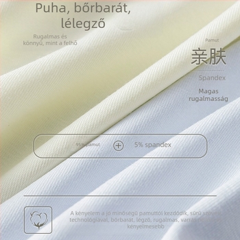 Női magas derekú pamut alsó, 100% pamut, lélegző, antibakteriális, hosszított ágyékrész, szivárgásmentes