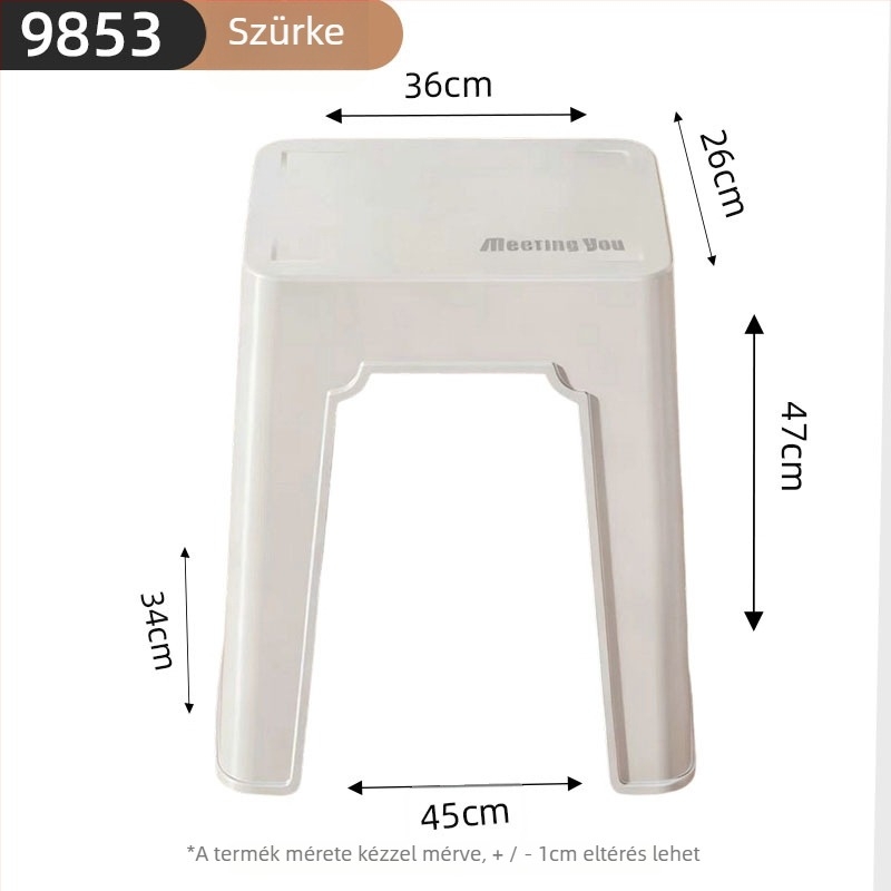 Négyszögletes étkezőpad, fém, modern minimál stílus, modell 9853, 12 darabos csomag, Tianyu márka