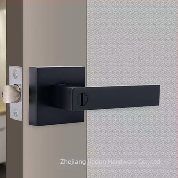 Ajtózár cinkötvözetből, golyózár típus, Ball lock tongue modell, fából készült ajtókhoz, egyszerű és masszív kivitel