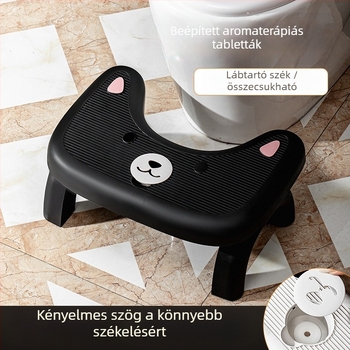 Aromaterápiás összecsukható vécétámasz, műanyagból, Yue chen youpin márka