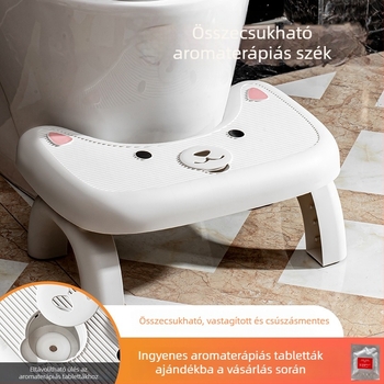 Aromaterápiás összecsukható vécétámasz, műanyagból, Yue chen youpin márka