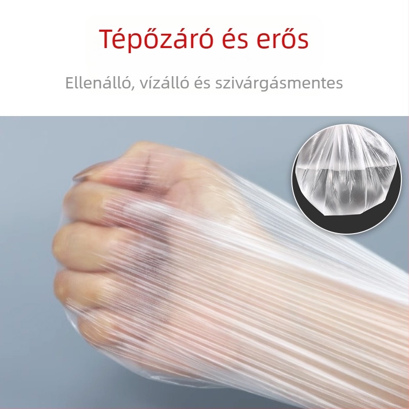 Egyszer használatos műanyag porvédő huzat az ágyhoz – kör alakú, átlátszó, bútorok védelmére