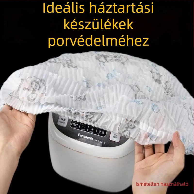 Yuehong márkájú, nem szőtt anyagból készült porvédő padlón álló elektromos ventilátorokhoz, karikatúra stílus