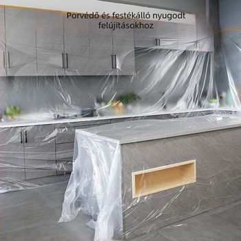 Egyszer használatos PE porvédő burkolat bútorokhoz – kanapé és ágy, Modell 325, Egyszerű stílus, Nincs egyedi feldolgozás