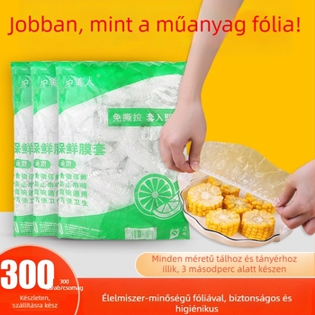 Műanyag fólia fedők, porvédők, 3-5 db/set, 300 db/karton, eredet: Anhui tartomány