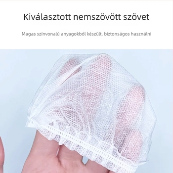 Univerzális egyszer használatos porvédő huzat a bőrönd kerekéhez — nemszőtt anyag, elasztikus, alkalmas bőröndökhöz, asztalokhoz és székekhez