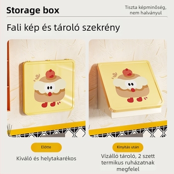 Falihoz szerelhető összecsukható műanyag fürdőszobai tároló (Model 8022, Márka Simple Plastic, 1 réteg, teherbírás 1–5 kg)