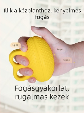 Fogás-erősítő és ujjak edző – PU golyóval a kéz, ujjak és csukló edzéséhez