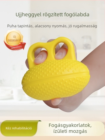 Fogás-erősítő és ujjak edző – PU golyóval a kéz, ujjak és csukló edzéséhez
