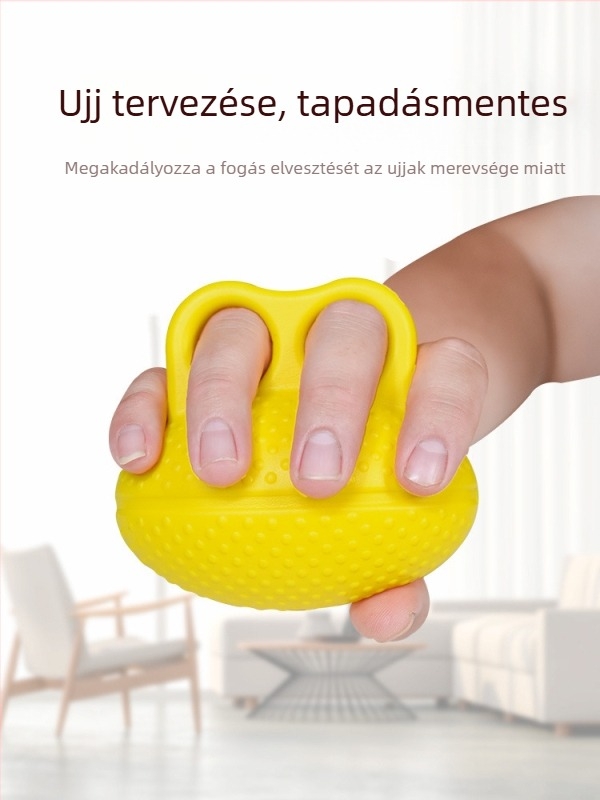 Fogás-erősítő és ujjak edző – PU golyóval a kéz, ujjak és csukló edzéséhez