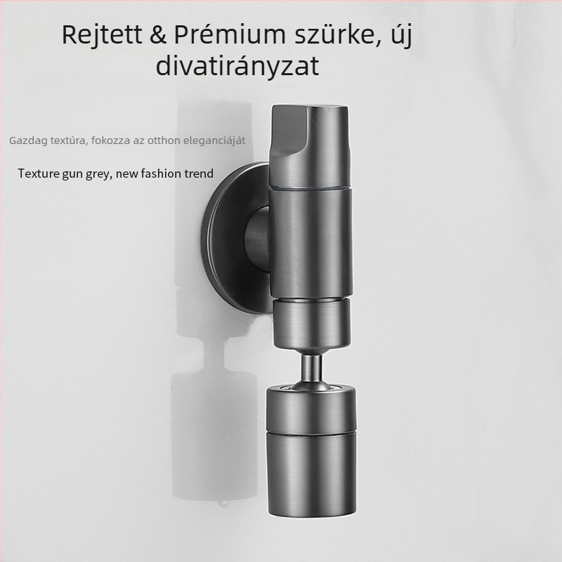 Réz anyagú falba építhető mosdócsap hosszított kivitel, csöpögésmentes, modell 825, fürdőszobához és erkélyhez