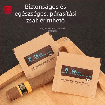 Forten Szivar Nedvesítő Táska, 69% relatív páratartalom, Boveda Humidipak 8g, újrahasználható