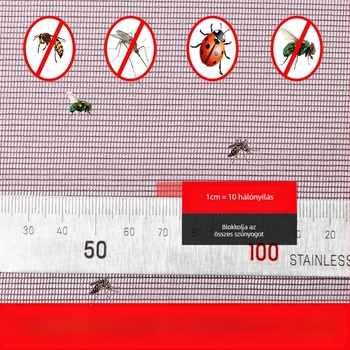 Ajtó szúnyogháló-függöny a hálószobába, modern, minimalist stílus, növényi mintázat