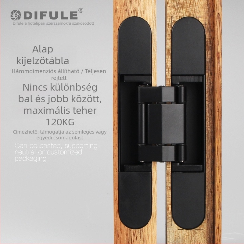 DIFULE 3D Állítható keresztpánt, H-alakú, cinkötvözet