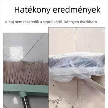 Egyszer használatos seprű porvédő – nemszőtt anyagból, egyszerű modern stílus, otthoni használatra