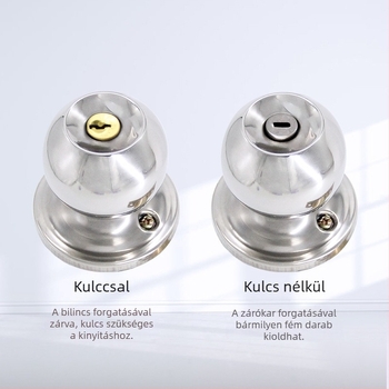 Gu Rui 588 Rozsdamentes acél ajtózár beltéri ajtókhoz