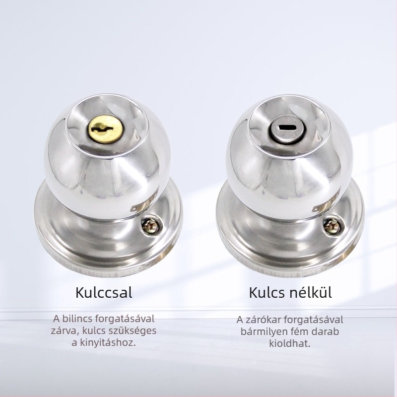 Gu Rui 588 Rozsdamentes acél ajtózár beltéri ajtókhoz